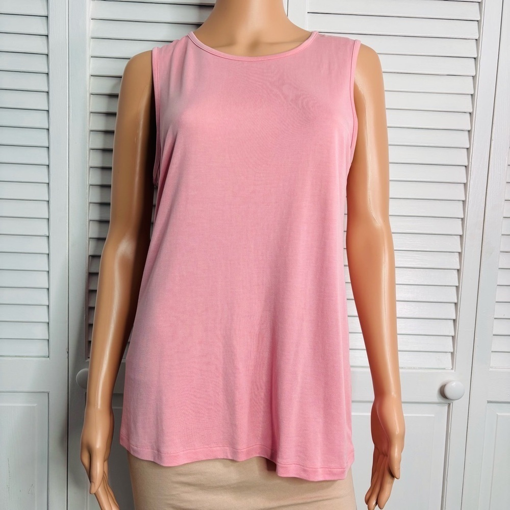 Price is firm BANANA REPUBLIC Pink Open Back Tank Top Size Medium